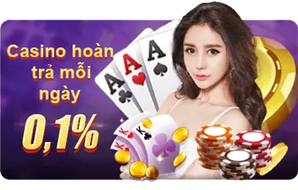 Winlott hoàn trả casino mỗi ngày